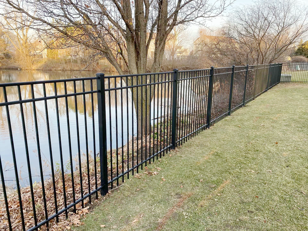 Steel Garden Fence