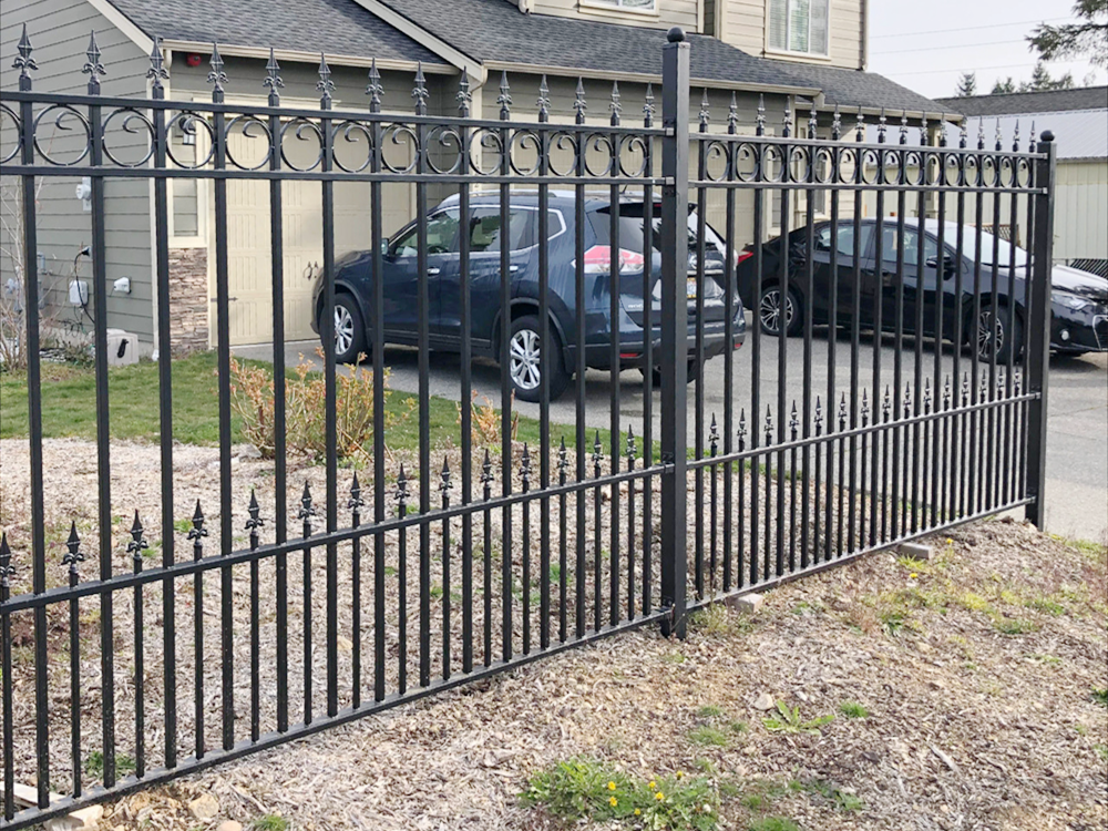 Industrial Steel Fence