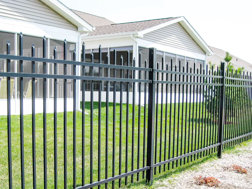 Industrial Aluminum Fence