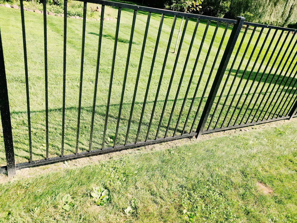 Modern Steel Fence