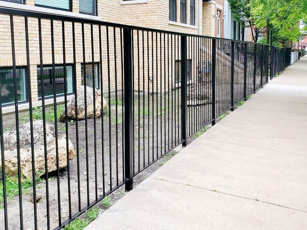 Steel Security Fence