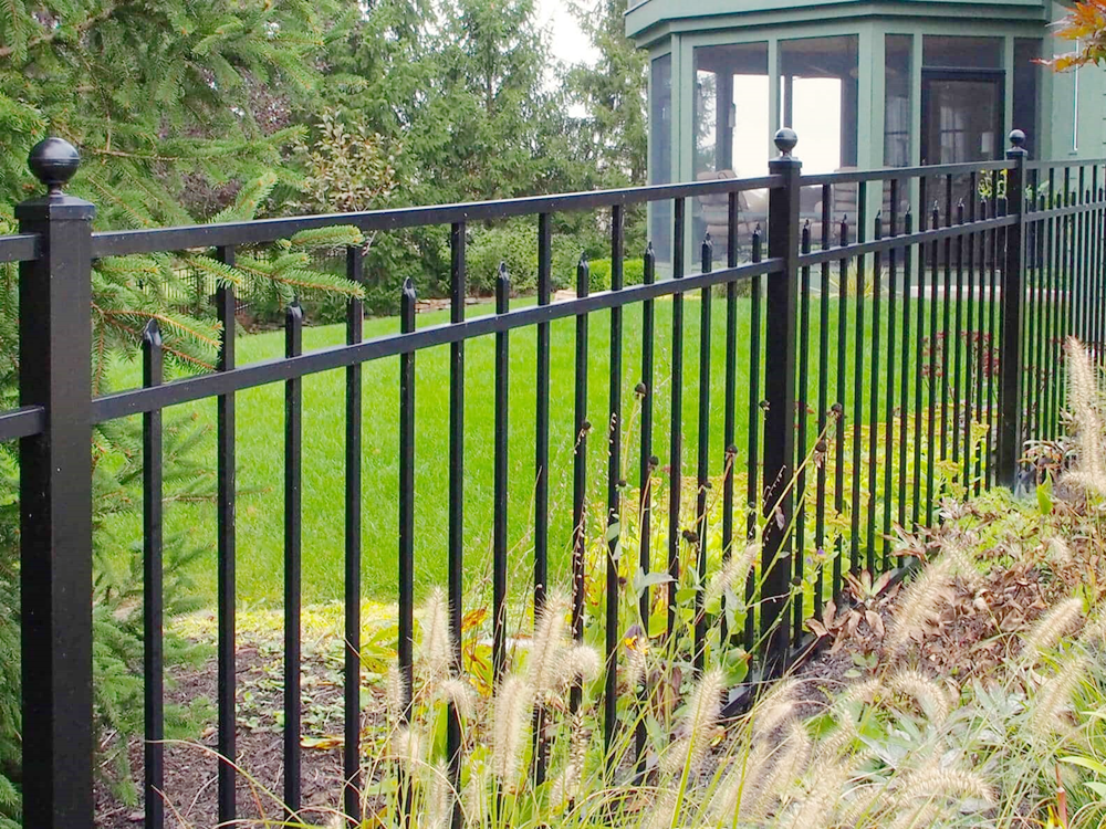Modern Steel Fence