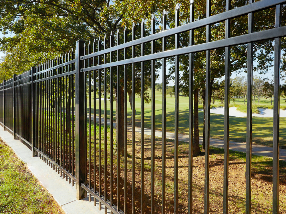 Steel Garden Fence